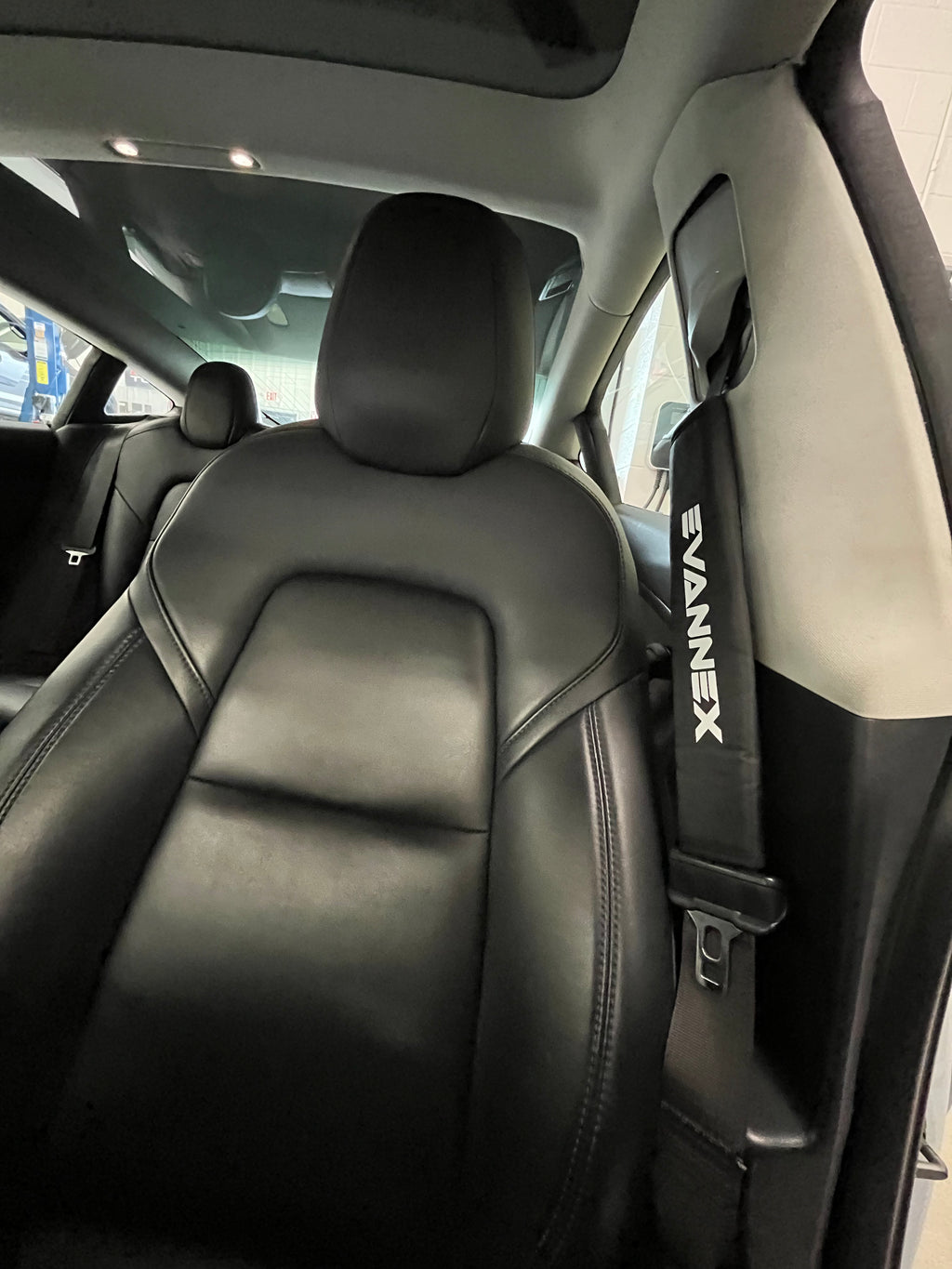 EVANNEX Seat Belt Cover for EV Owners