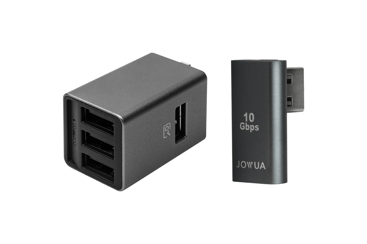 JOWUA Tesla 4 Port USB Dashcam Hub for Tesla Model 3 and Model Y