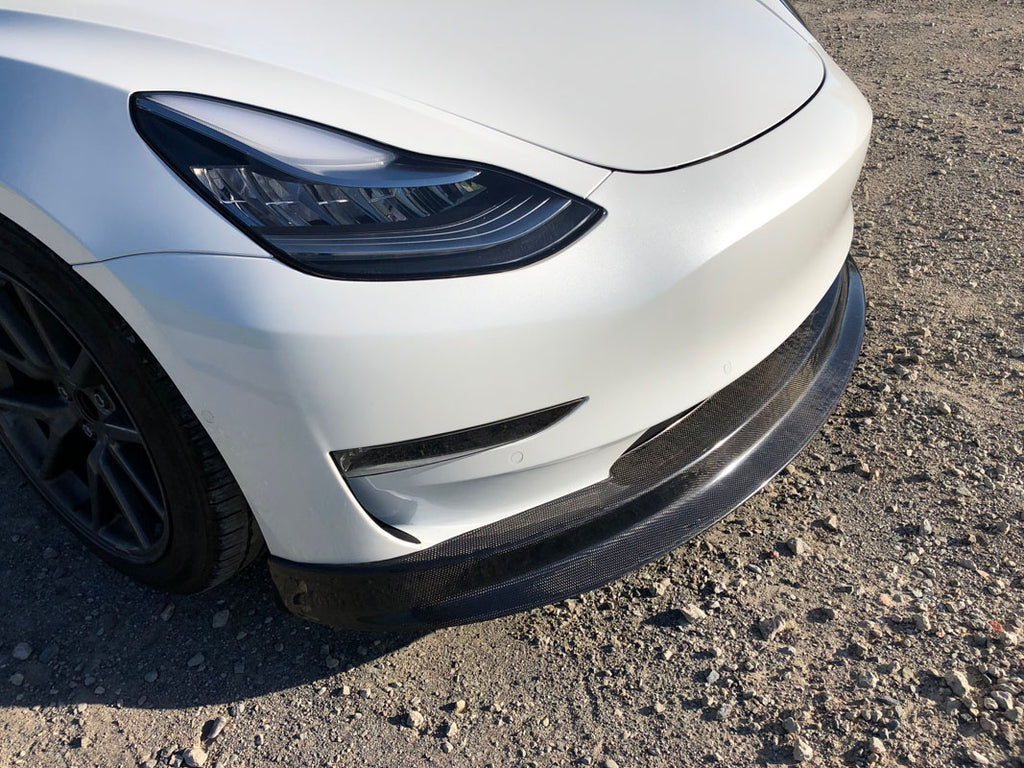 MAIER Carbon Fiber Front Spoiler Tesla Model 3