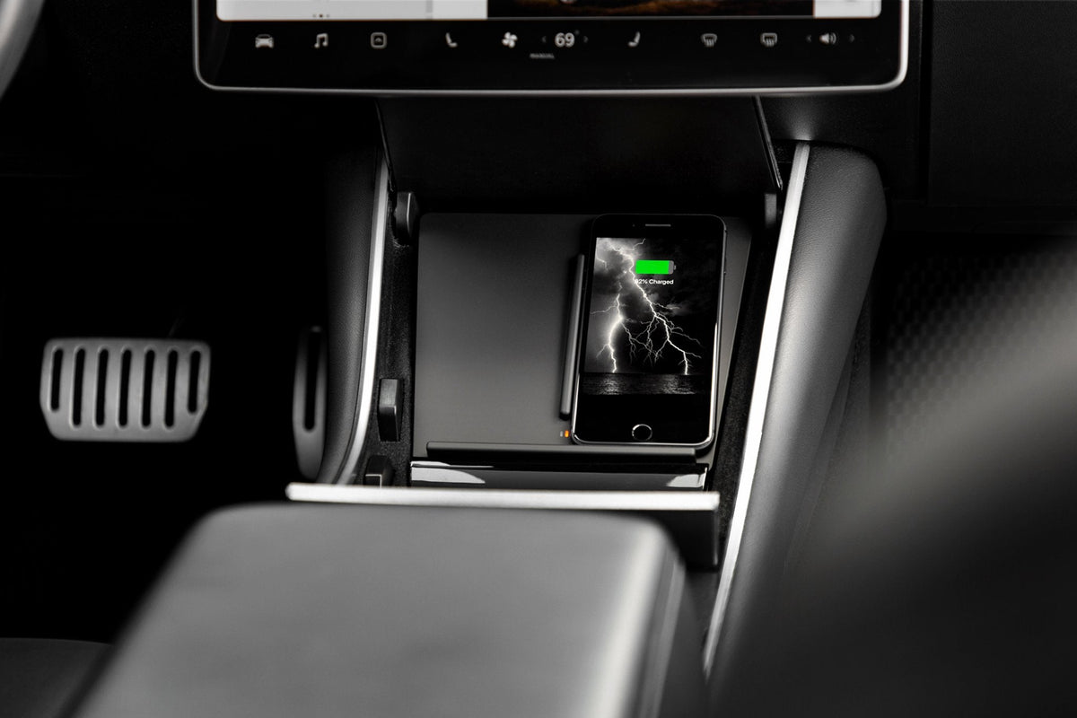 Nine Volt Porsche Taycan Wireless Phone Charger Dual Qi Wireless