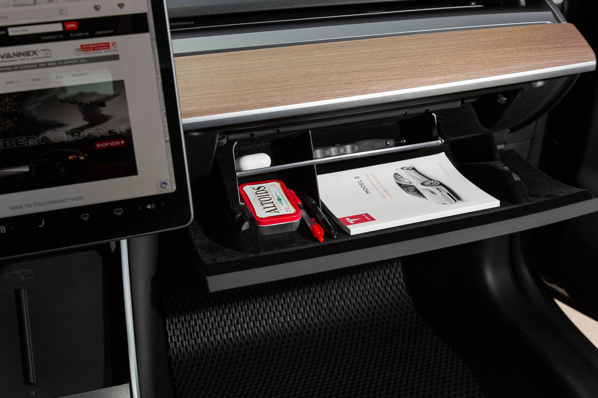 Model 3 / Model Y - Glove Compartment Organizer - Tesland