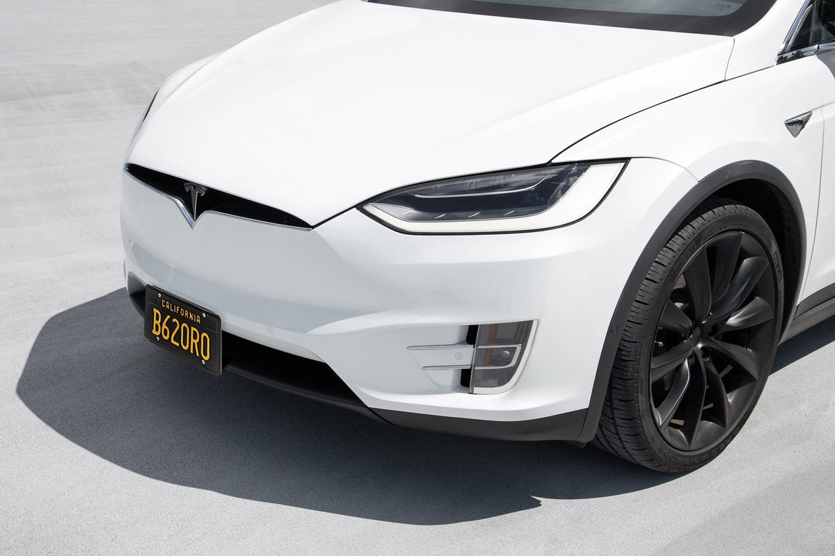License Plate Holder Bracket for Tesla Model Y - Front Mount No Drilling –  EVANNEX Aftermarket Tesla Accessories