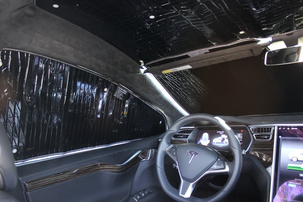 Sunshades for Tesla Model X