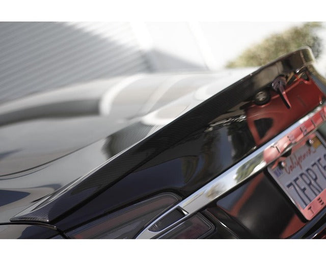 MXP Carbon Fiber Rear Spoiler for Tesla Model S 2012+