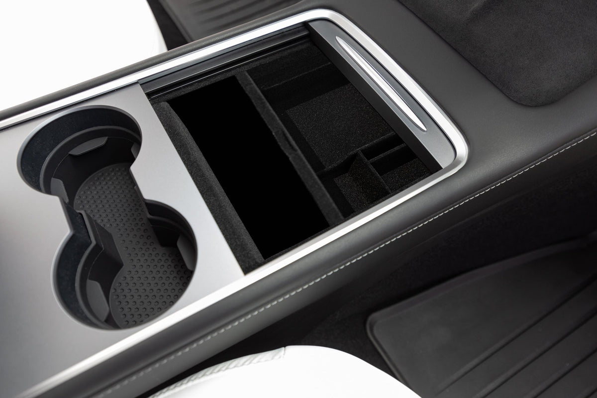 Center Console Tray Organizer for Model 3 Gray Center Console Tray Organizer for Model 3 Gray