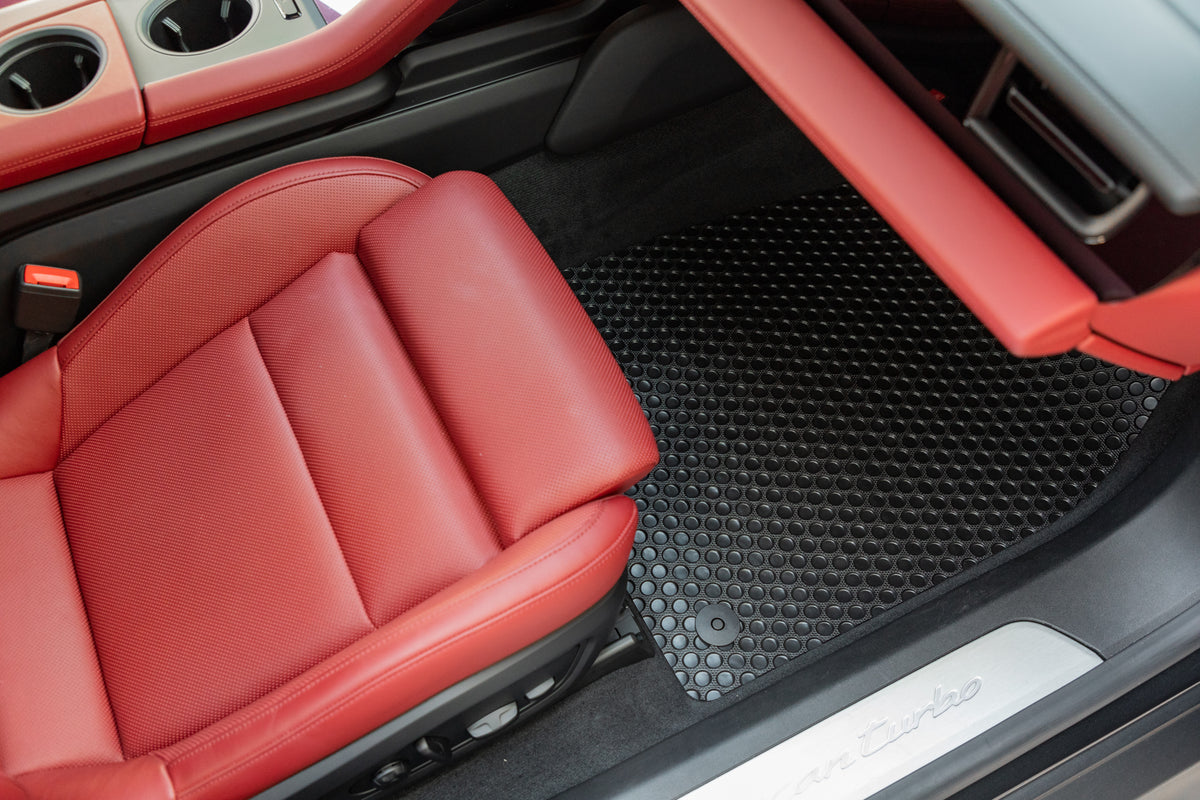 Rubbertite Floor Mats for Porsche Taycan – EVANNEX Aftermarket