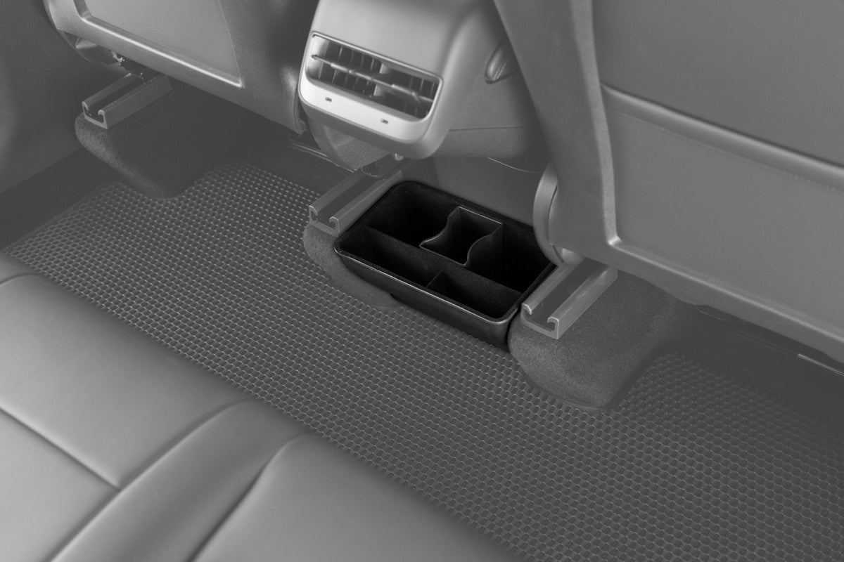 EVANNEX Rear Seat Storage Cubby and Cup Holder For Tesla Model Y – EVANNEX  Aftermarket Tesla Accessories