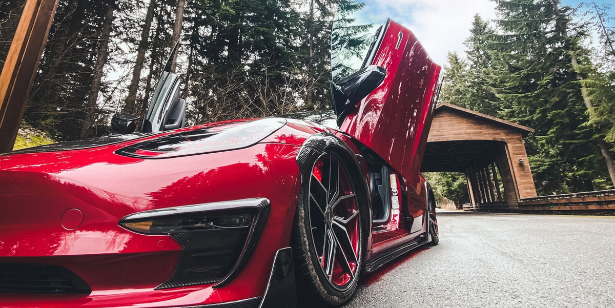 Vertical Doors for Tesla Model 3 Owners EVANNEX Aftermarket