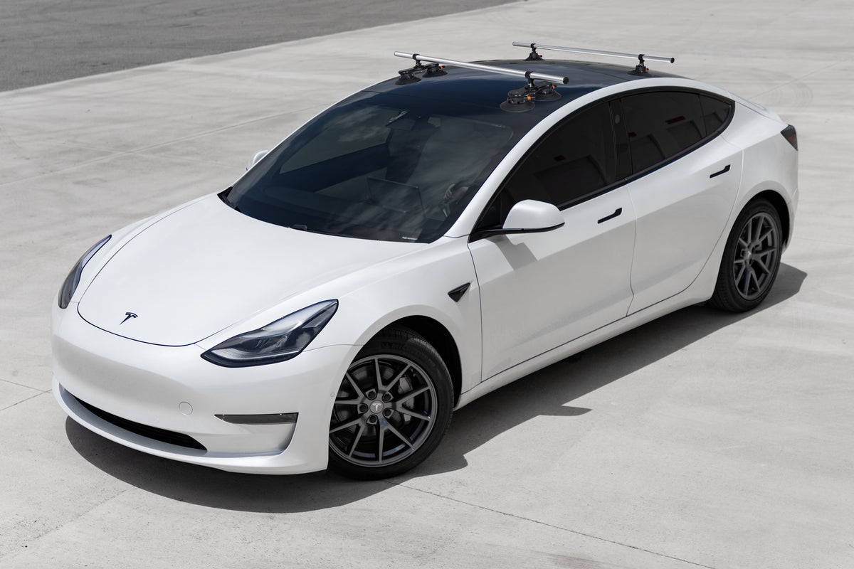 SeaSucker Monkey Bars Roof Mounted Rack Vacuum Cup System for EV