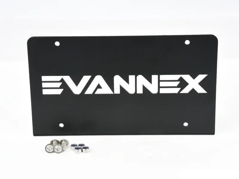 EVANNEX Front License Plate Bracket V2.0 for Tesla Model X (No Bolt-on)