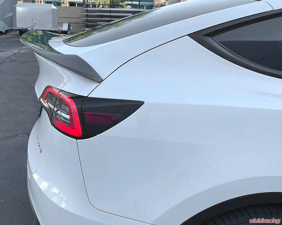 Tesla Model Y Carbon Fiber Performance Rear Spoiler – TESLARATI