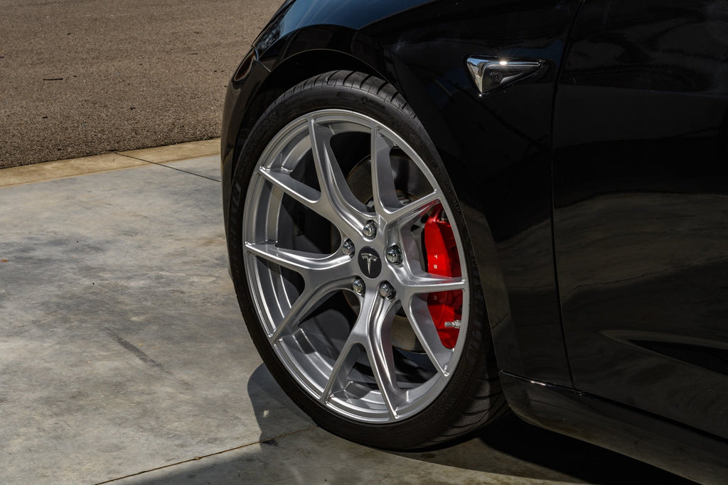 Dinan Hyper Kinetic 19x8.5" Tesla Model 3 Wheel Set in Silver