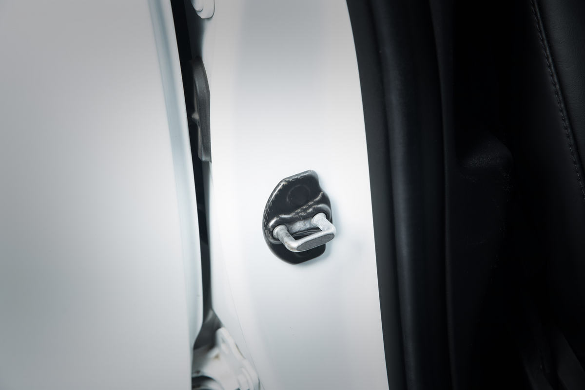 EVANNEX Carbon Fiber Door Lock Covers for Tesla Model 3 and Model