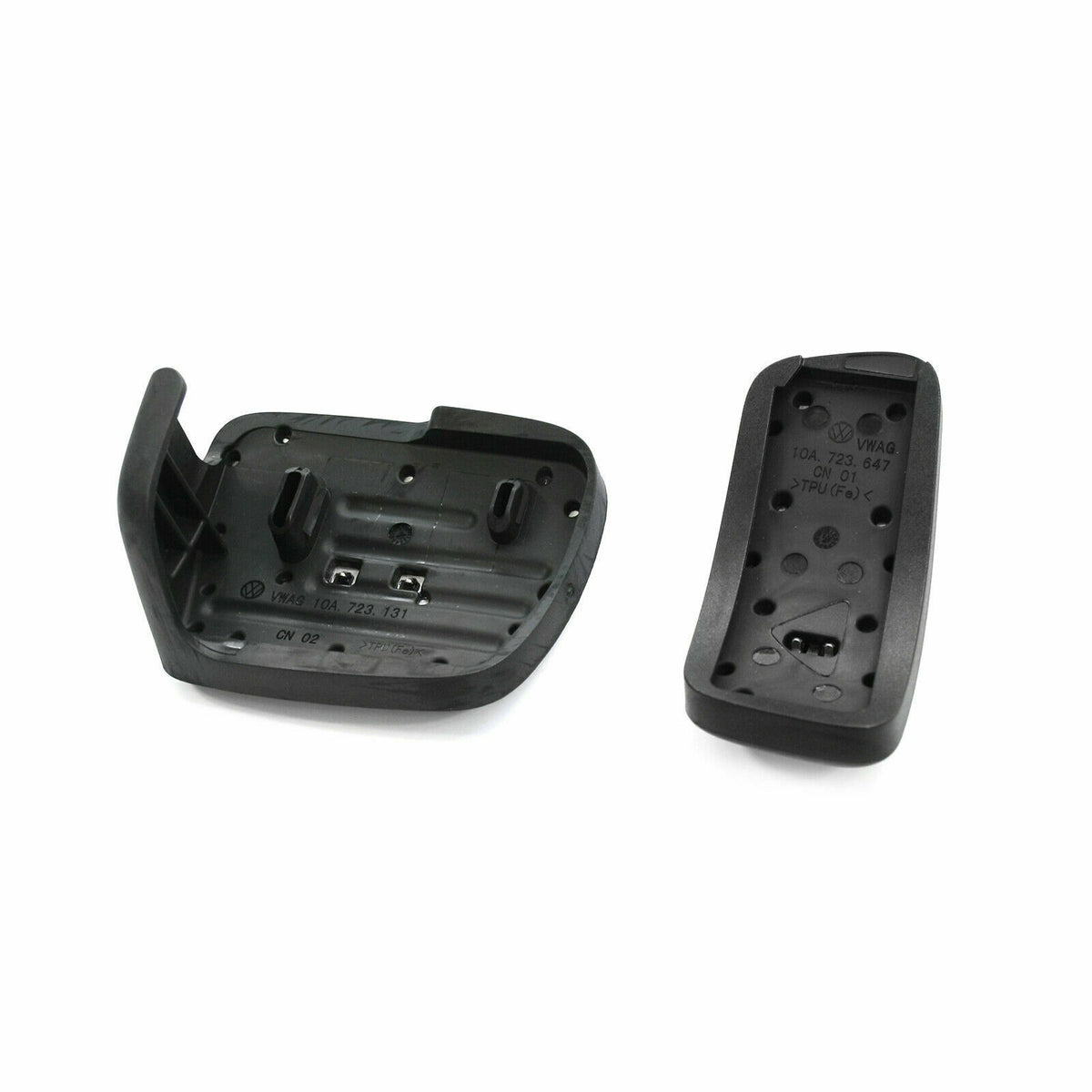 4 pedals in car Play and Pause Pedal Set for Volkswagen ID.4 – EVANNEX Aftermarket Tesla Accessories