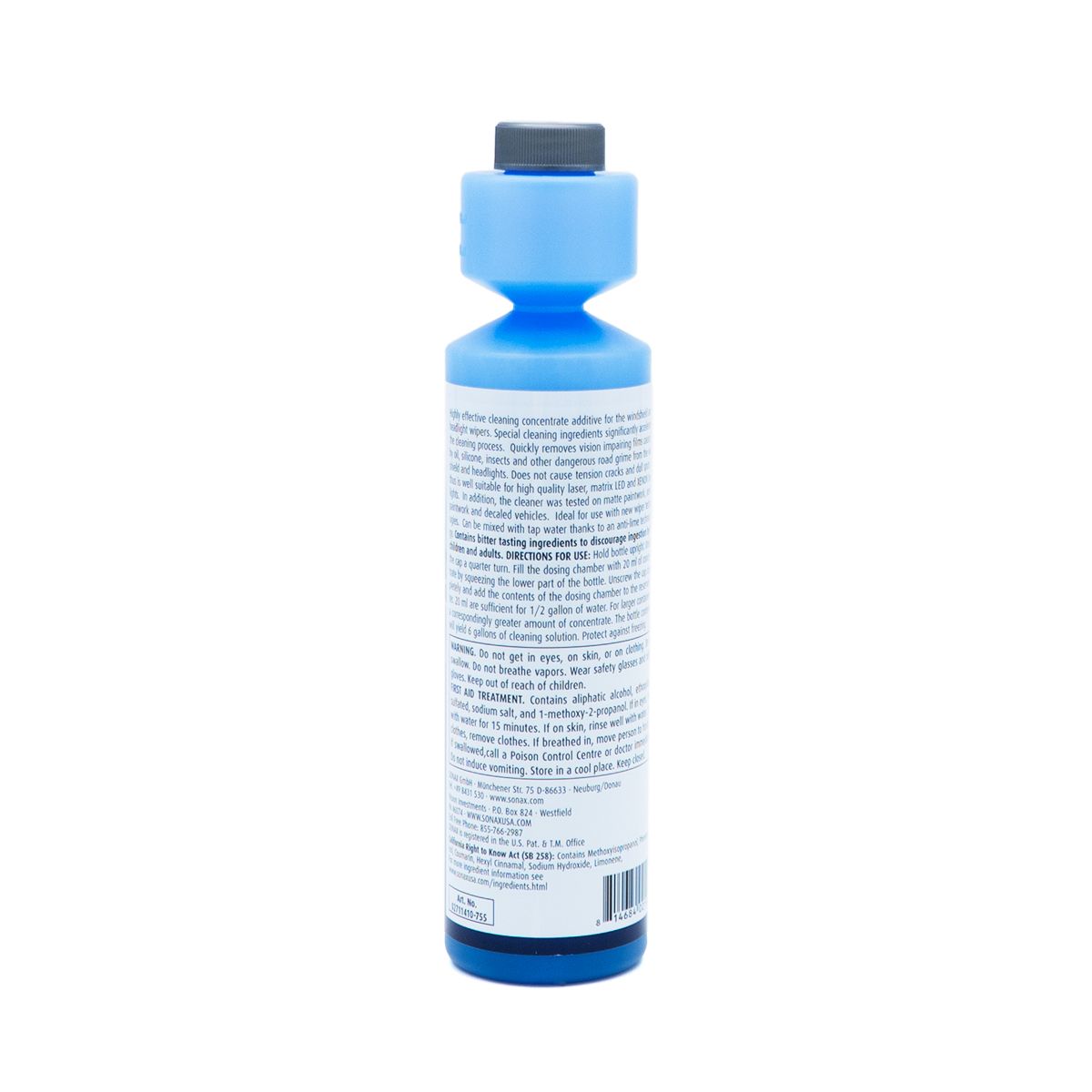 Sonax ClearView Windshield Washer Concentrate for EV Owners