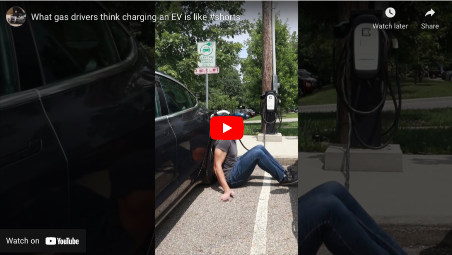 What Gas Drivers Think Charging An EV Is Like 🤣