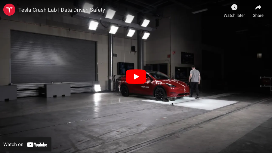 Tesla Crash Lab - The Science Behind The Safety Tech – EVANNEX ...