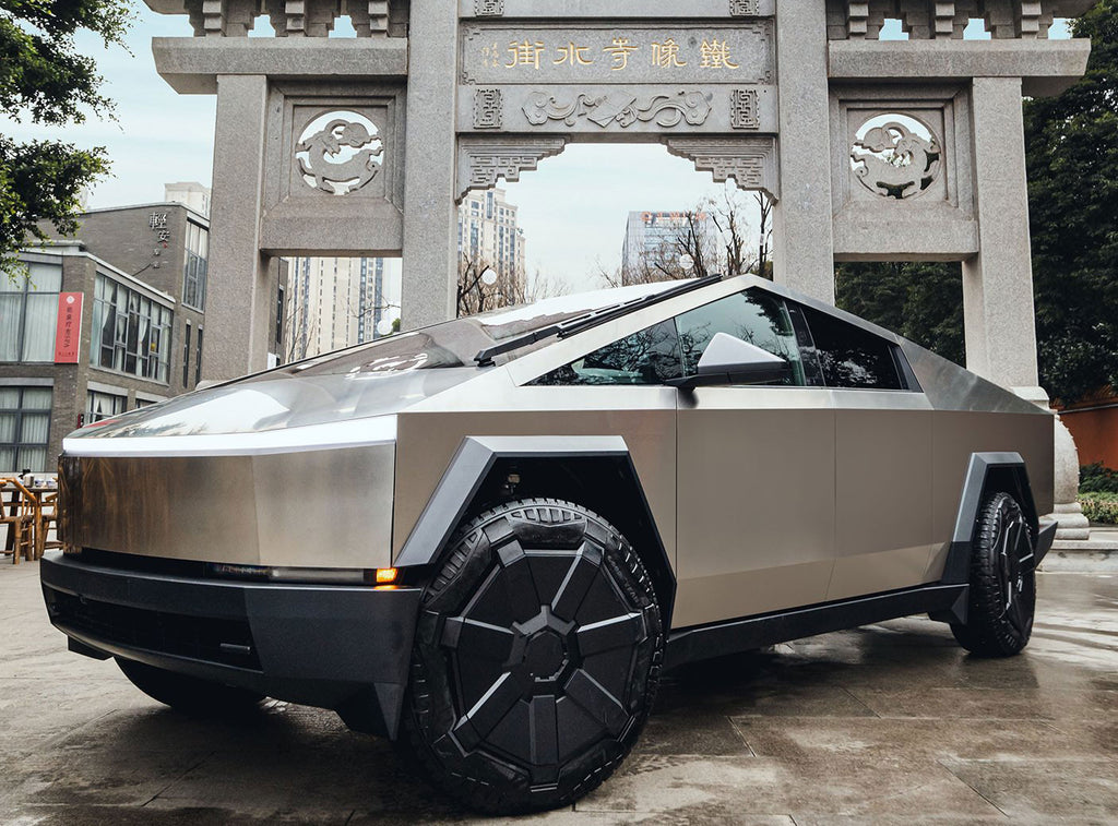 Tesla takes the Cybertruck for a tour of China