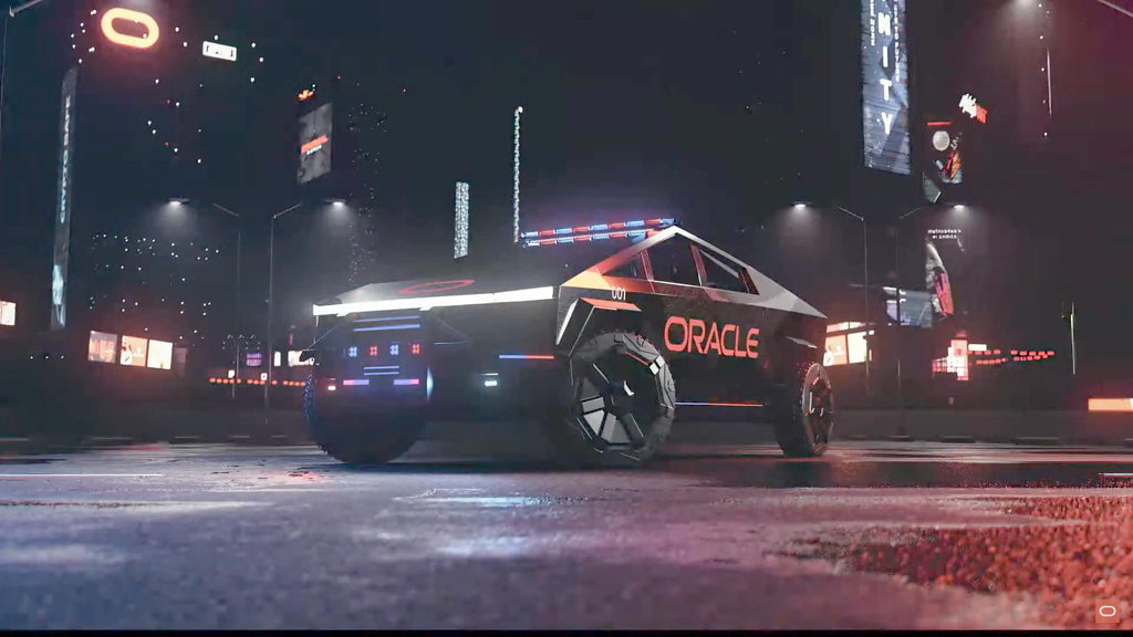 Former Tesla board member reveals Oracle Corp's next-gen Cybertruck police vehicle
