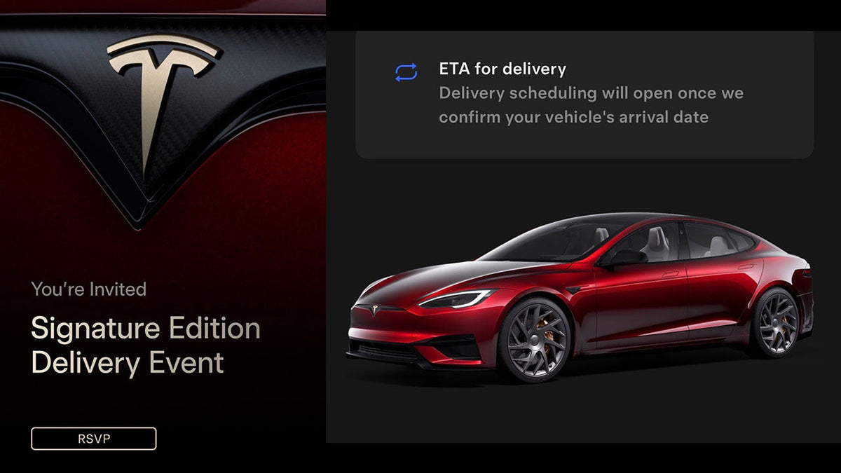 Tesla shares the details of the Signature Model S and X Delivery Event ...