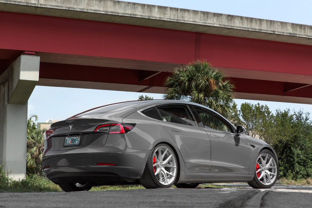 Check out the 'Nardo Grey' Tesla Model 3