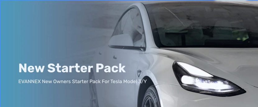 Starter Pack for Tesla Model 3 and Model Y Owners – EVANNEX Aftermarket ...