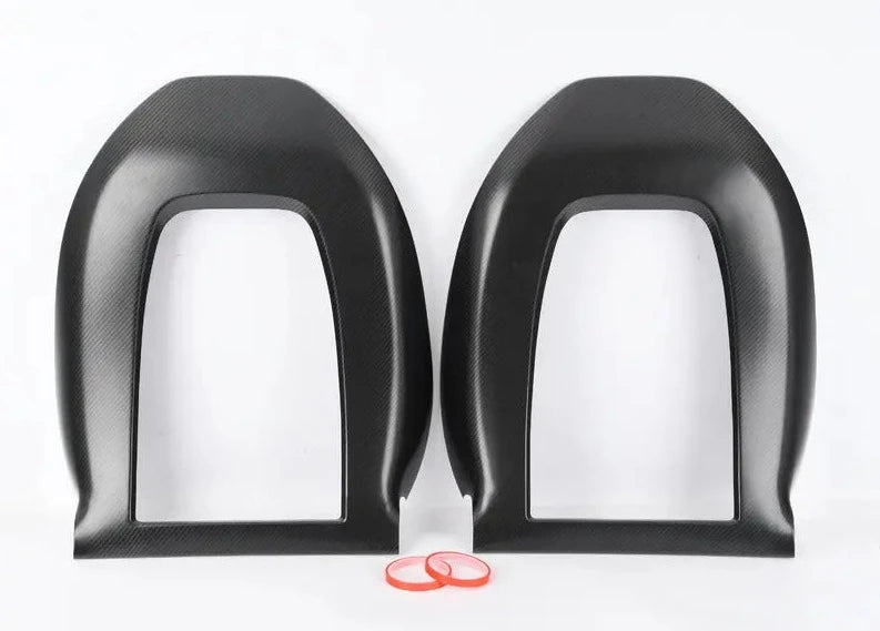 Blemished EVANNEX Carbon Fiber Seat Back Set for Tesla Model 3 and Model Y