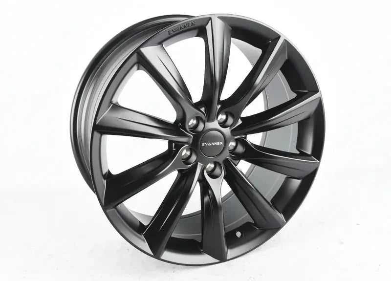 Blemished EVANNEX 19" Turbine Wheel - Satin Black For Tesla Model 3/Y Owners (Single Wheel)