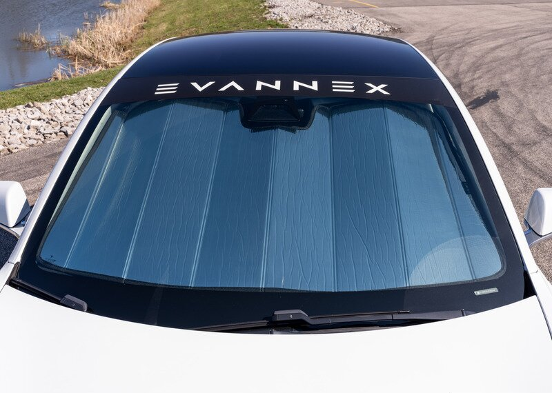 EVANNEX 2016 2024 Tesla Model 3 Premium Windshield Sunshade