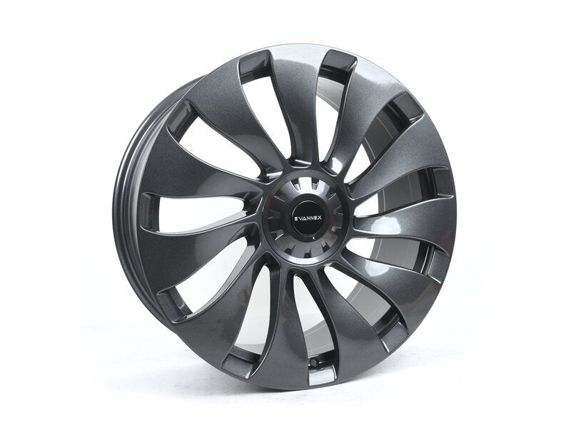 EVANNEX 20" UltraTurbine Style Wheel Set - Space Grey For Tesla Model 3 and Model Y