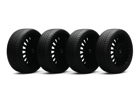 19″ RAZOR V2 Tesla Model S Wheel and Tire Package 2021+