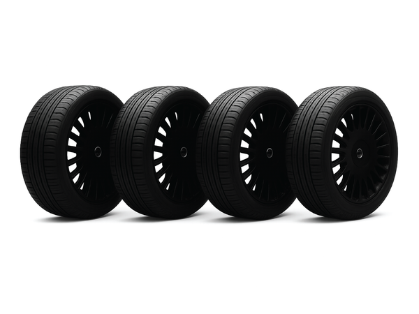 【新品未使用】LAZY type2 19″ RAZOR V2 Tesla Model Y Wheel and Tire Package – EVANNEX