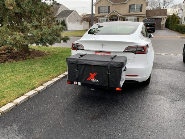 Model 3 Performance Top Rack Packing X-Rack Lightweight Cargo Carrier Rack Package for Tesla Model 3 and Y ...
