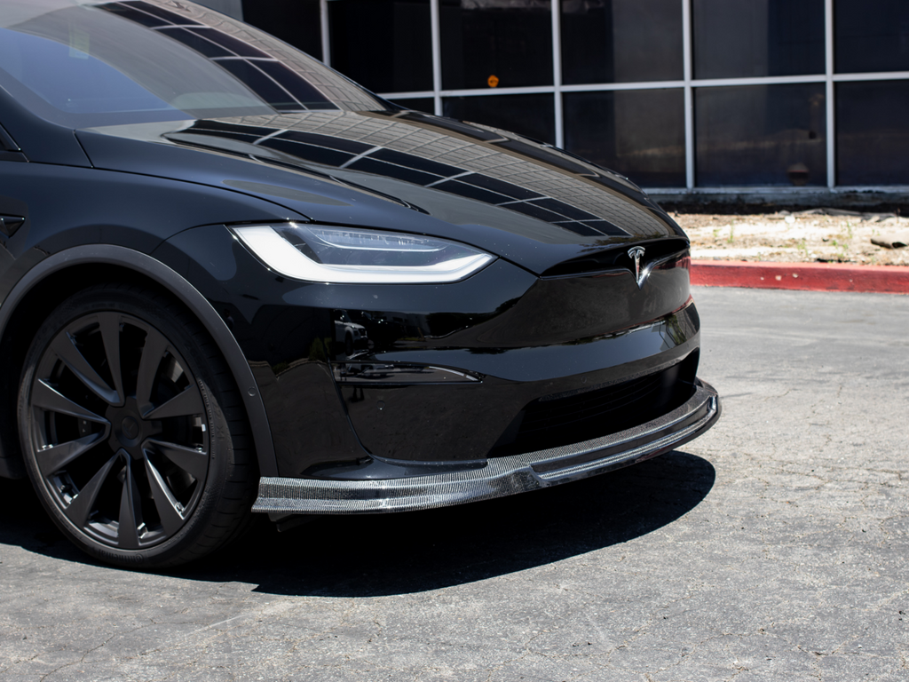 Suvneer Motorsports Carbon Fiber Front Lip for Tesla Model X