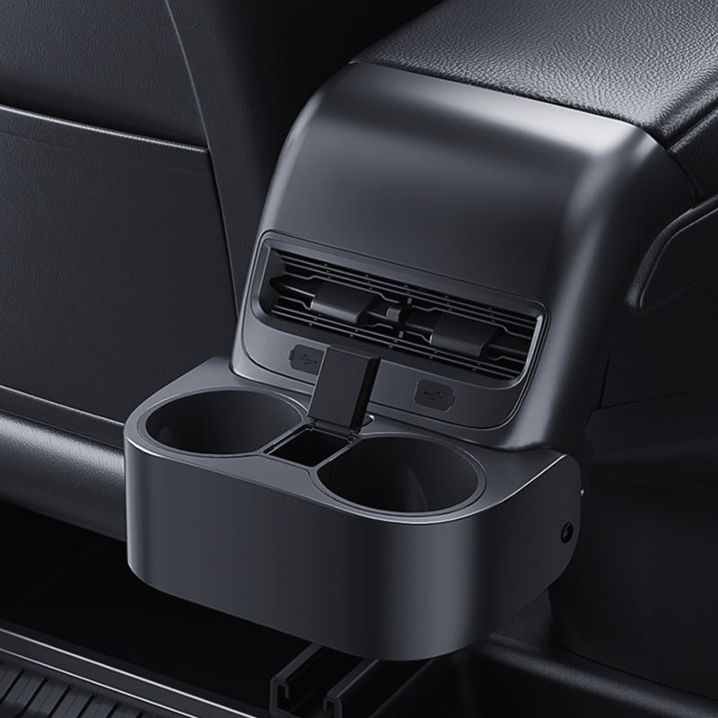 Ywooon Rear Seat Cup Holder for Tesla Model 3 2017-2023 Model Y 2020 Ywooon Rear Seat Cup Holder for Tesla Model 3 2017-2023 Model Y 2020