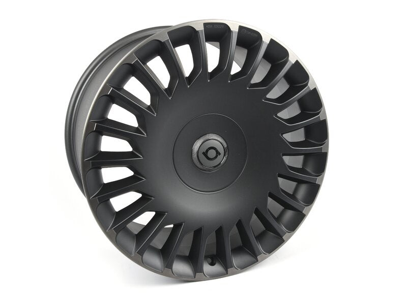 The New Aero 19" Razor - Staggered Wheel Set 19"x 9.5" & 19" x 10.5" Matte Black Shadow Cut for Tesla Model S