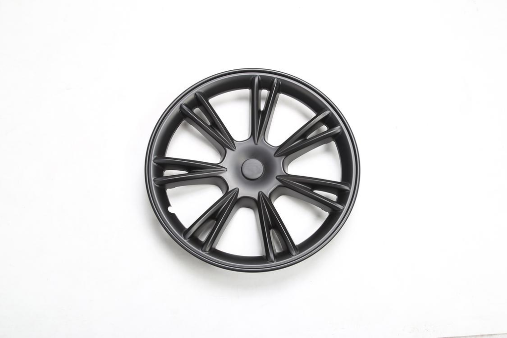 EVANNEX Matte Black 19" Aero Wheel Covers For Tesla Model Y