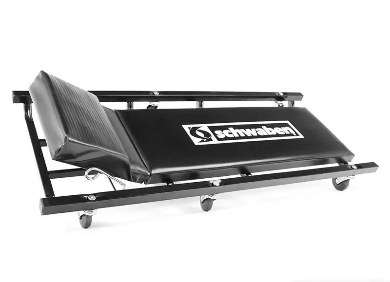 Schwaben 40" Padded Creeper With Adjustable Headrest for EV Owners