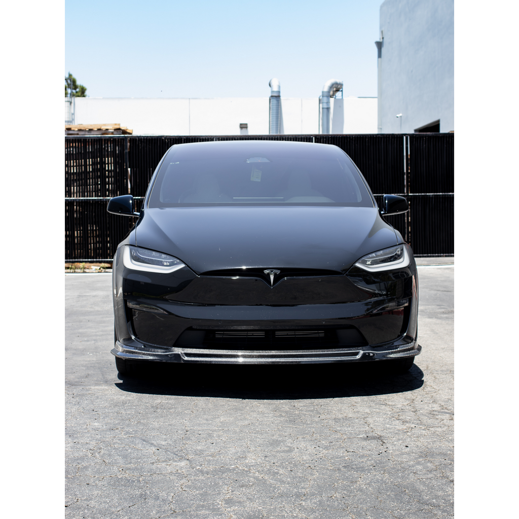 Suvneer Motorsports Carbon Fiber Front Lip for Tesla Model X