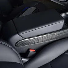 Carbon Fiber Center Console Panel Cover for Tesla Model 3 & Y