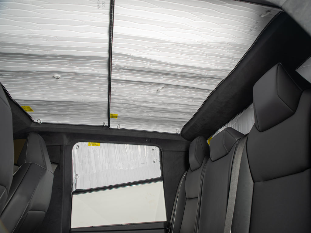 Sunshades for Tesla Cybertruck