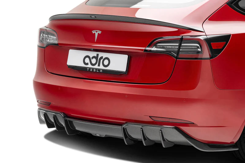 ADRO Carbon Fiber Trunk Spoiler V1 for Tesla Model 3