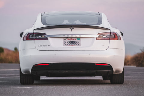 MAIER Carbon Fiber Rear Spoiler for Tesla Model S – EVANNEX Aftermarket ...