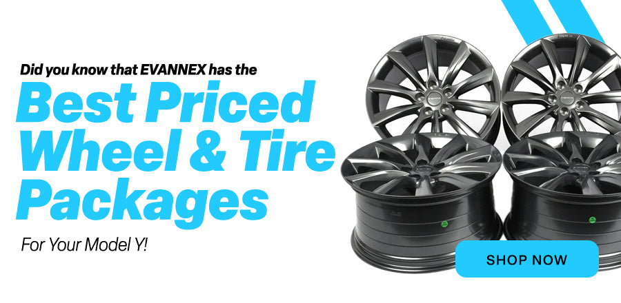 We have the Best Priced Wheel & Tire Package For Model Y Owners