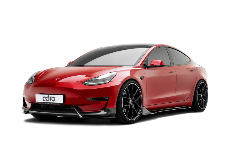ADRO Carbon Fiber Side Skirts V1 for Tesla Model 3