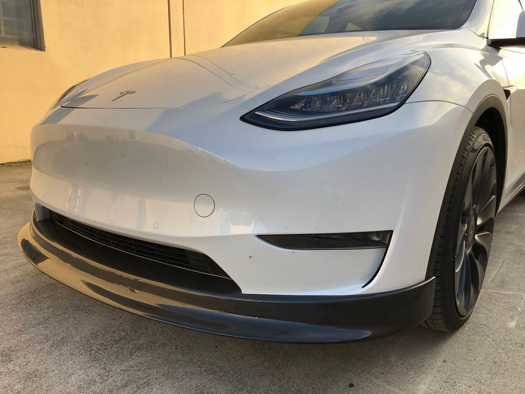 MAIER Carbon Fiber Front Spoiler Tesla Model Y