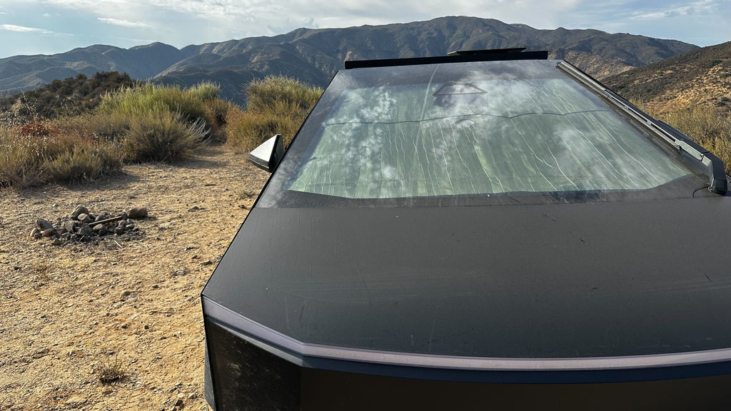 Sunshades for Tesla Cybertruck