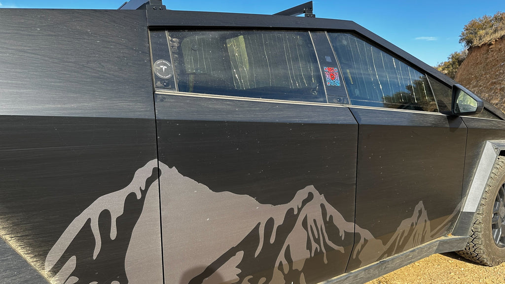 Sunshades for Tesla Cybertruck