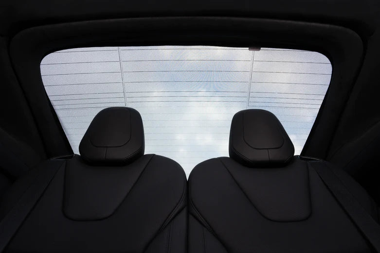 Jowua Rear Lift Gate & Triangular Window Sunshade for Tesla Model X