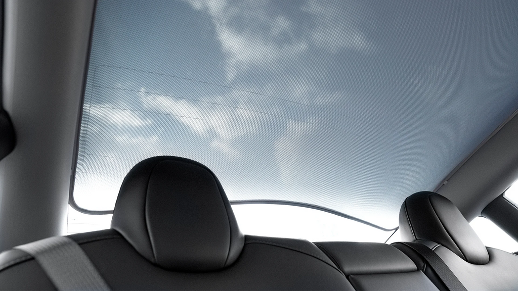 MIRAIDON 2 in 1 Glass Roof Sunshade for Model 3, Non-Sag Foldable Sunroof Sun Shade UV Reflector for 2023 Tesla Model 3(Original Car Color MIRAIDON 2 in 1 Glass Roof Sunshade for Model 3, Non-Sag Foldable Sunroof Sun Shade UV Reflector for 2023 Tesla Model 3(Original Car Color
